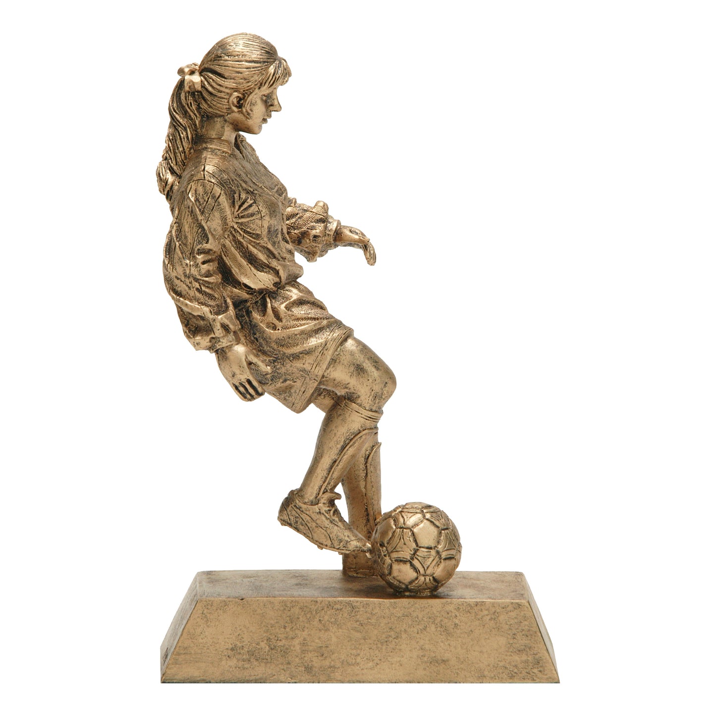 SPORT RESIN - FEMALE SOCCER (50402-G)