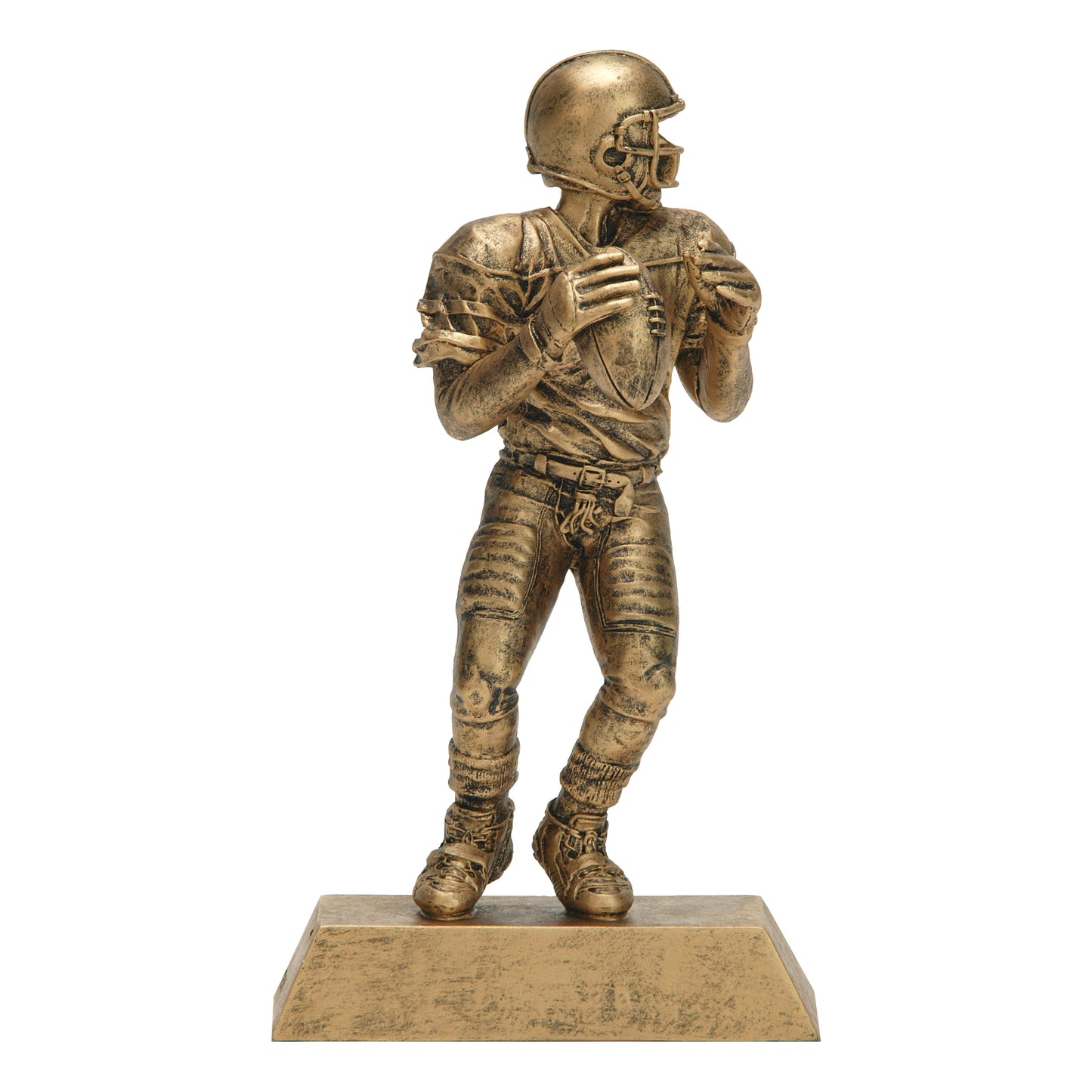 SPORT RESIN - FOOTBALL (GOLD & SILVER, MULTIPLE SIZES)