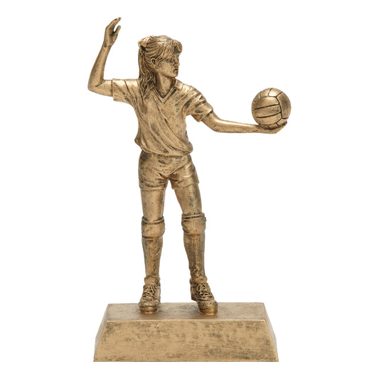 SPORT RESIN - FEMALE VOLLEYBALL (GOLD & SILVER)