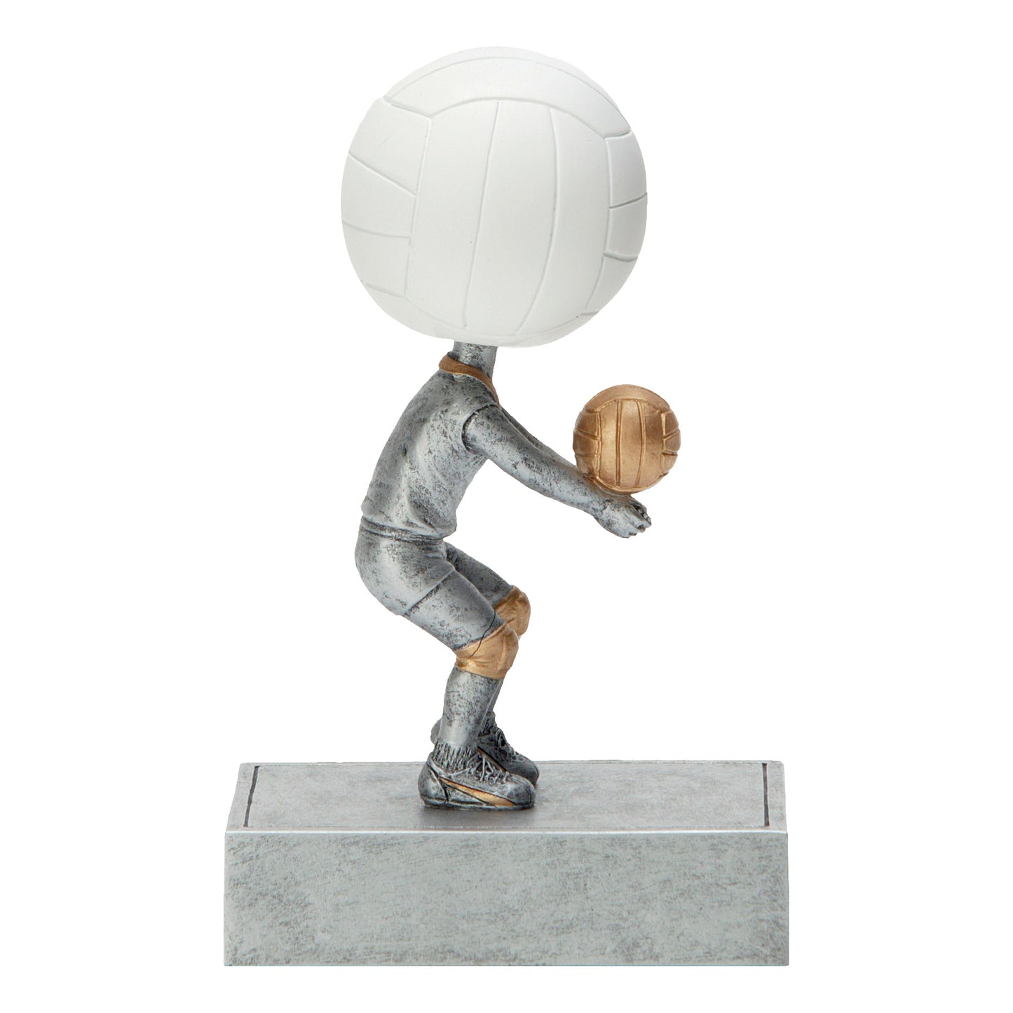 KIDS BOBBLEHEAD - VOLLEYBALL RESIN (52519GS)