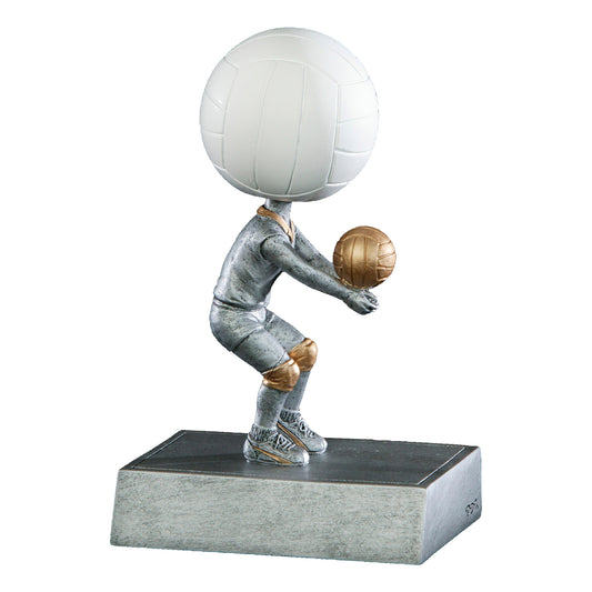 KIDS BOBBLEHEAD - VOLLEYBALL RESIN (52519GS)