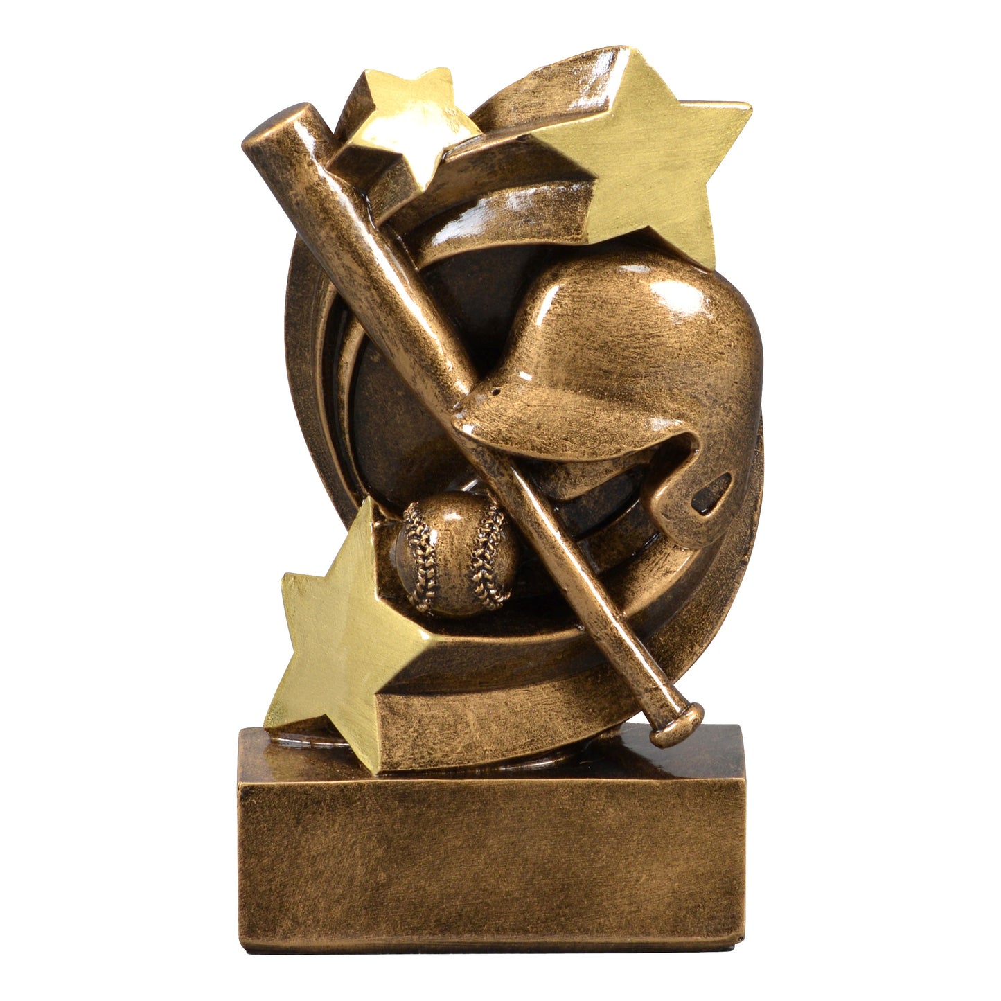 STAR SWIRL RESIN - BASEBALL (55803GS)