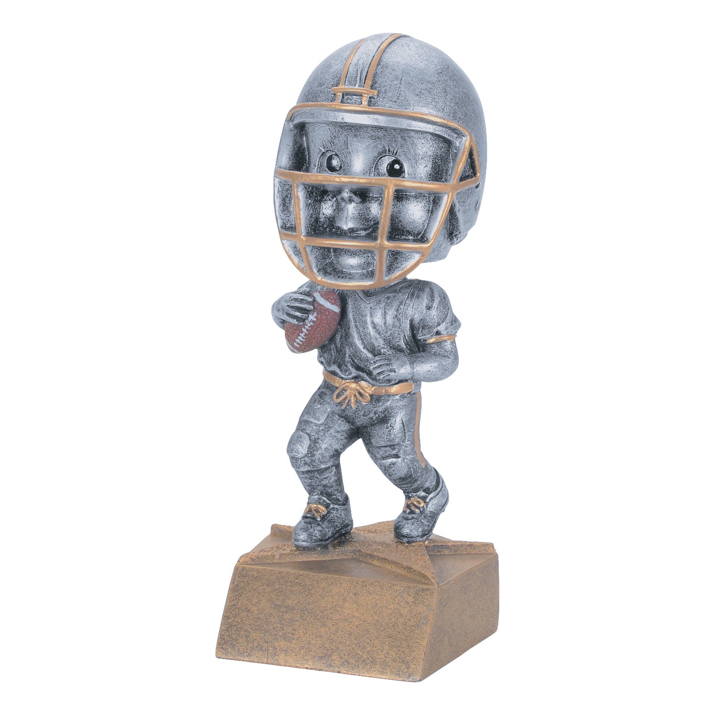 KIDS BOBBLEHEAD RESIN - FOOTBALL (BH-525)