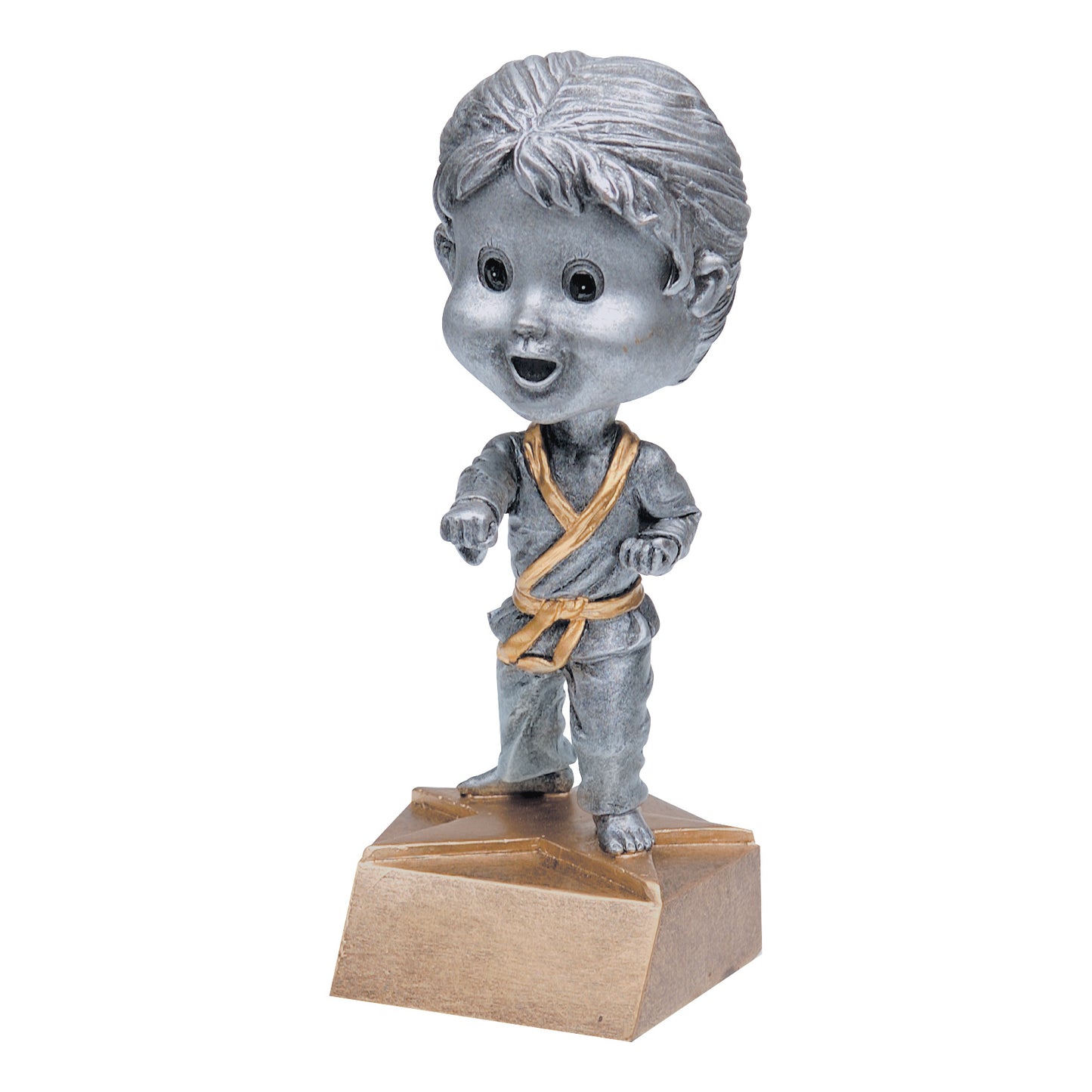 KIDS BOBBLEHEAD RESIN - KARATE (MALE & FEMALE)