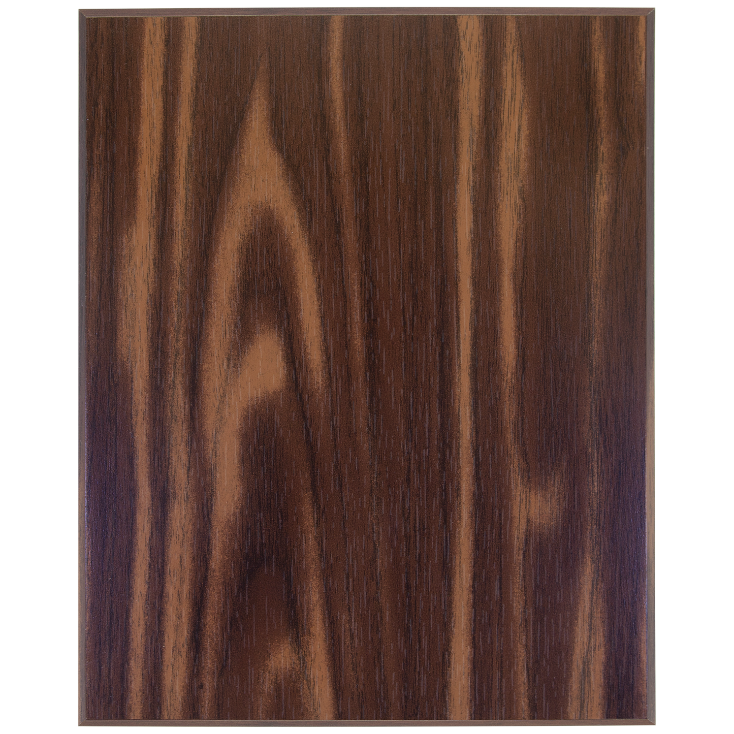 Walnut Finish Plaque with full color, sublimated plate