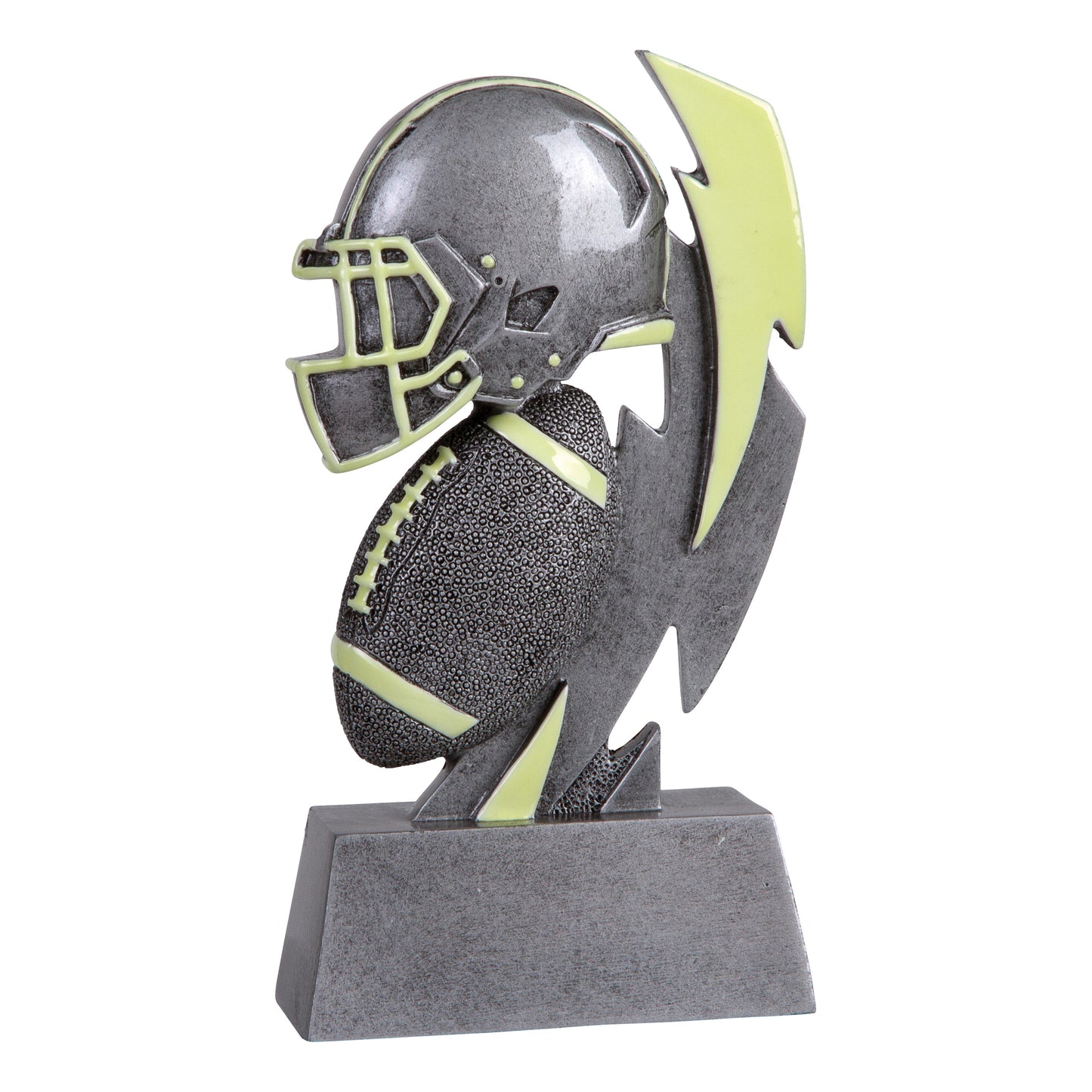 GLOW IN THE DARK RESIN - FOOTBALL (GLO-625)
