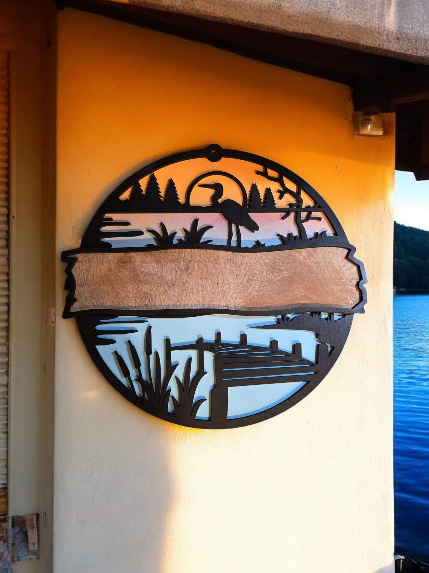 Lake Life Sign