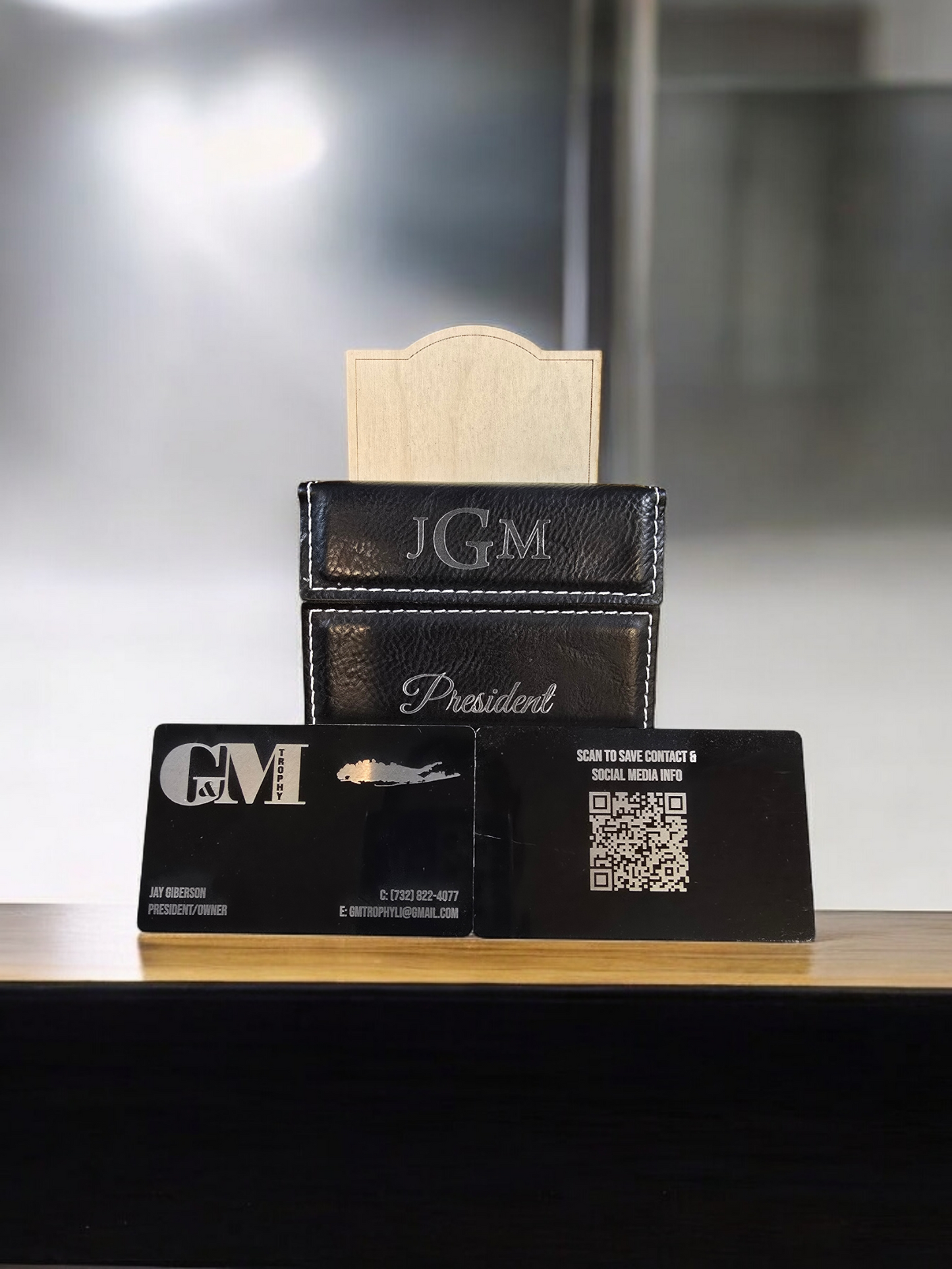 Anodized Aluminum Business Cards