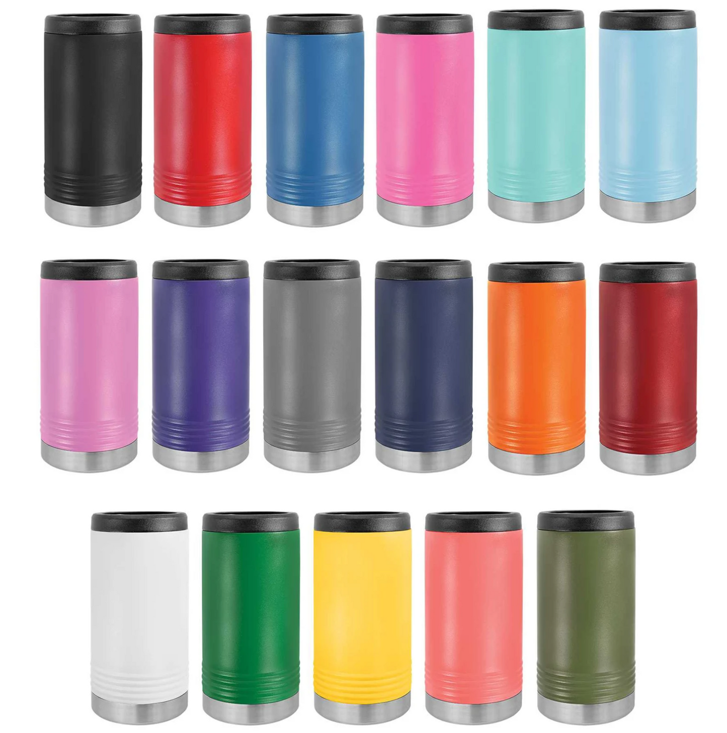 Bachelorette Party Crew Stainless Steel Slim Koozie