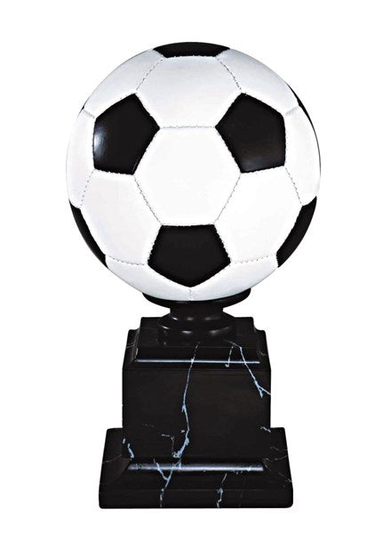 Official Size Soccer Ball, Championship Trophy