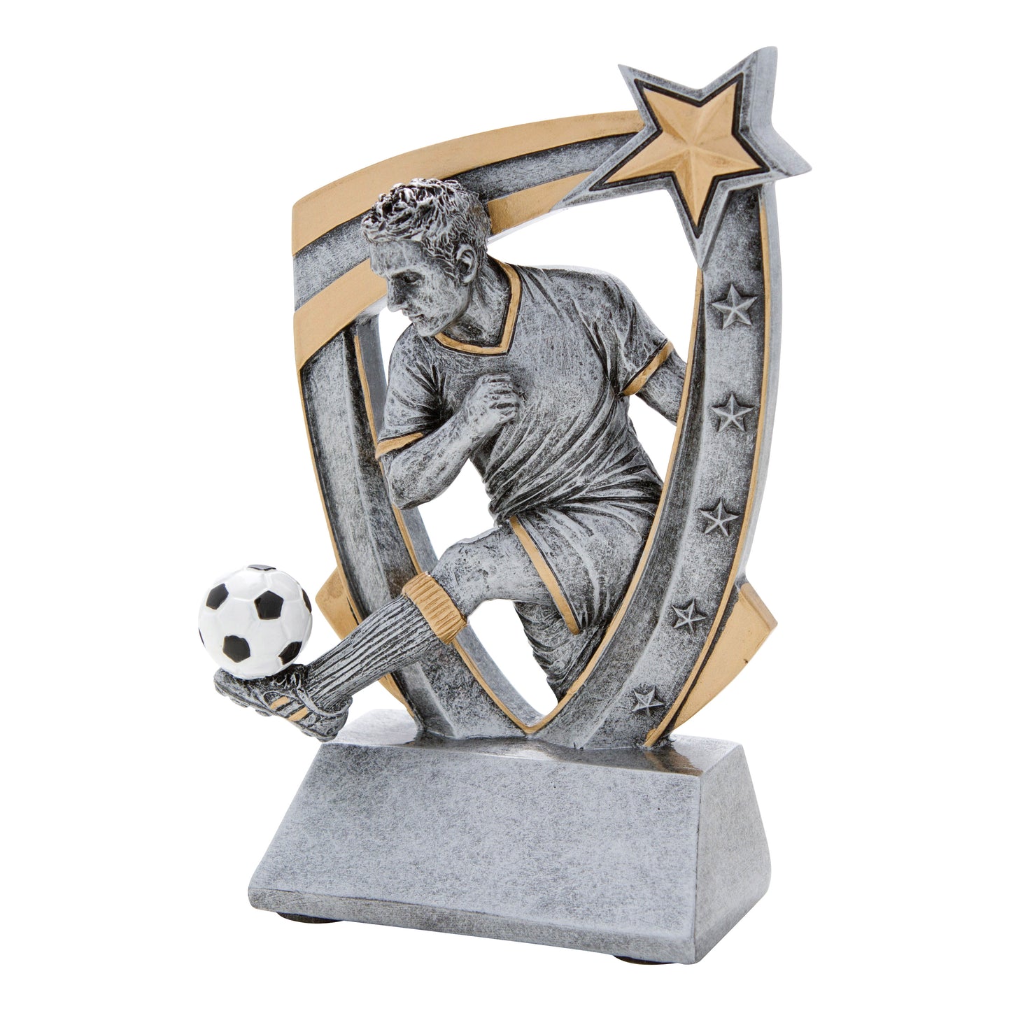 3D STAR RESIN - MALE SOCCER (RST-531)