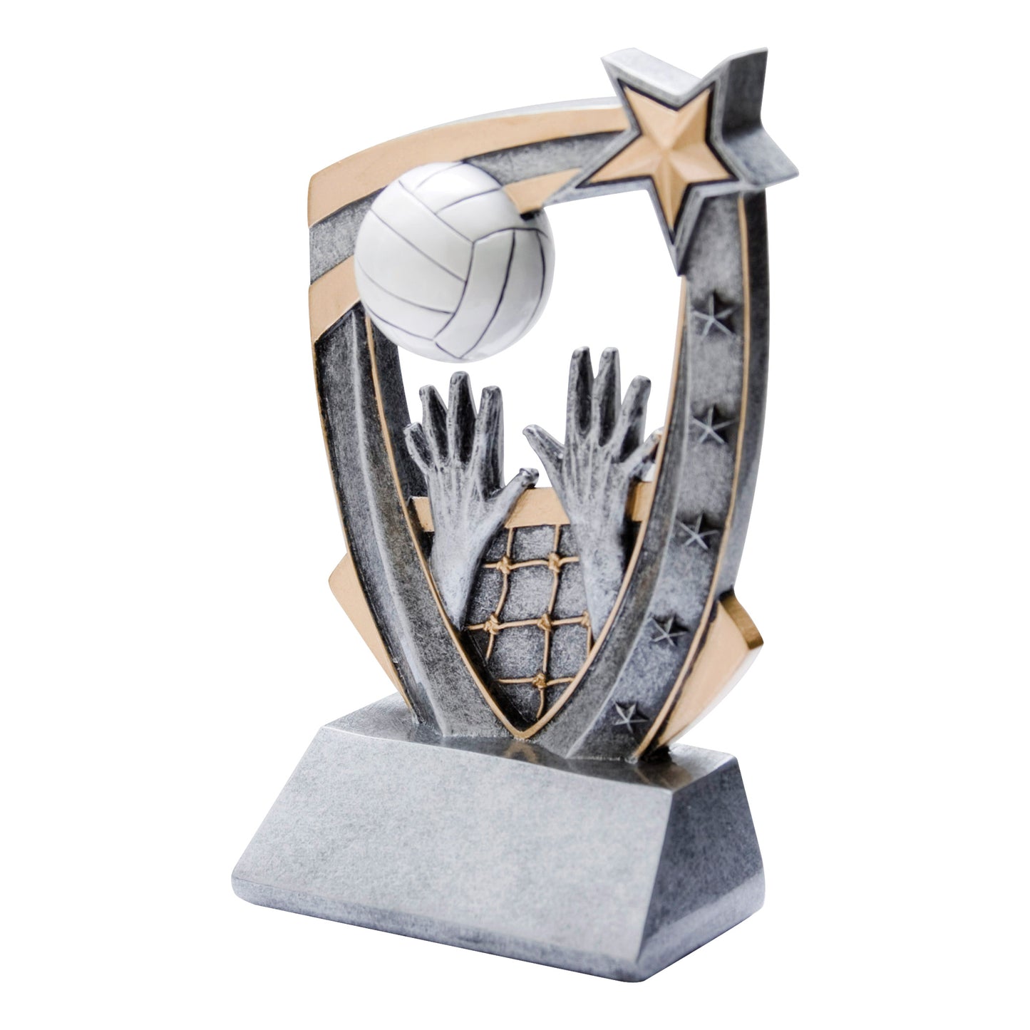 3D STAR RESIN - VOLLEYBALL (RST-550)
