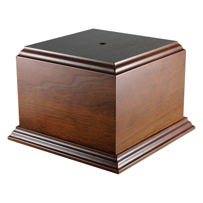 Black & White Soccer Ball on Choice of Box Base