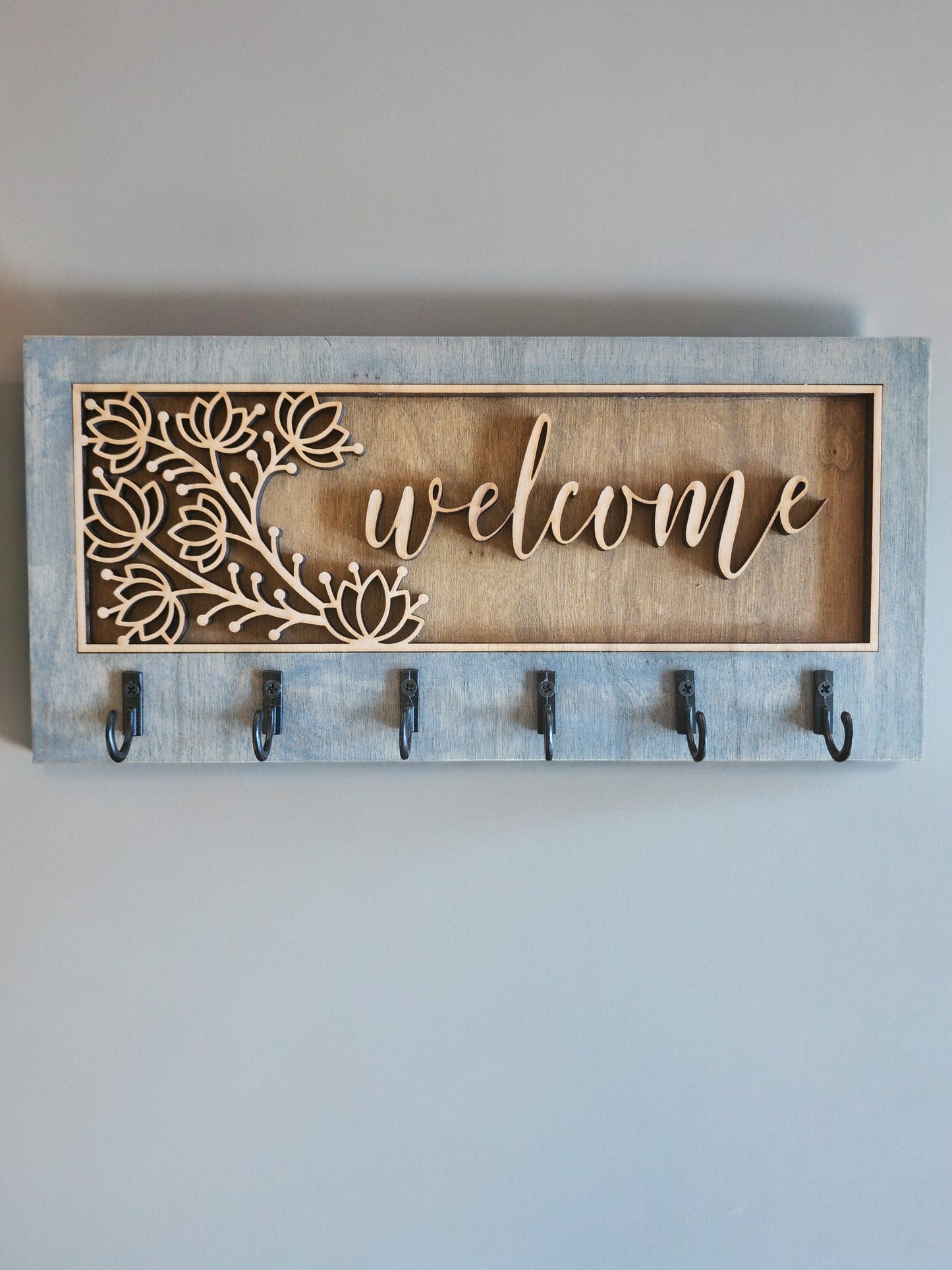 Floral Key Holder