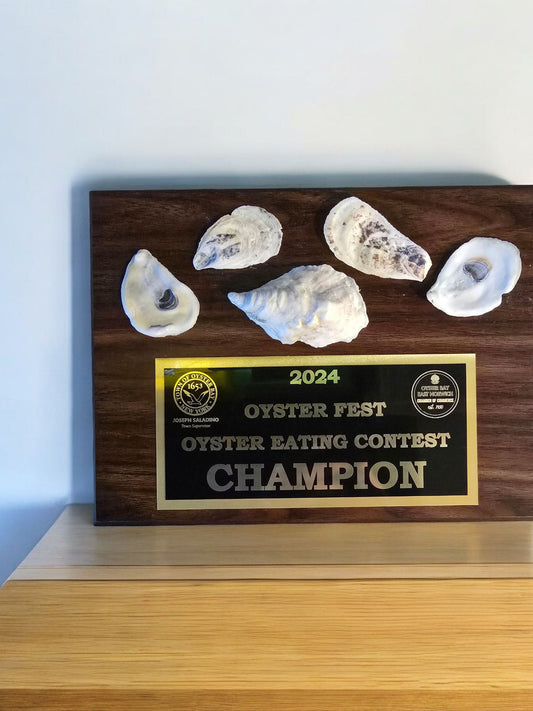 Oyster Shell Plaque