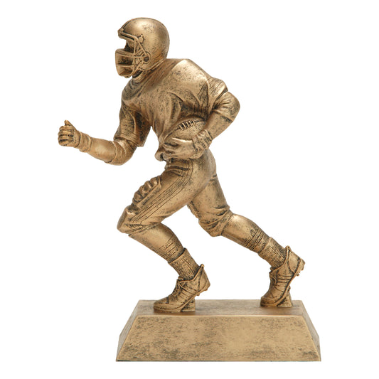 SPORT RESIN - FOOTBALL (GOLD & SILVER, MULTIPLE SIZES)