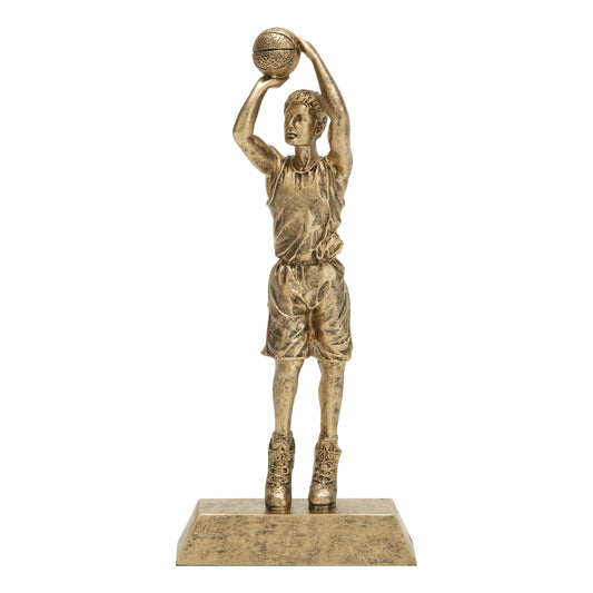 SPORT RESIN GOLD - MALE BASKETBALL (MULTIPLE SIZES)