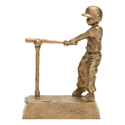 T-BALL SPORT RESIN - GOLD 7" (50829-G)