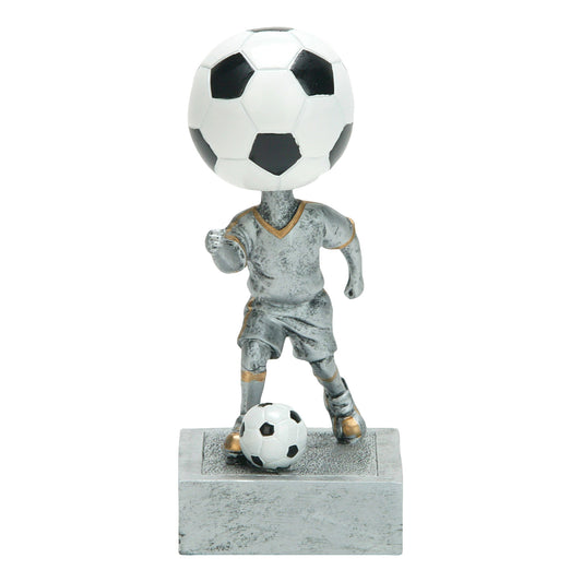 KIDS BOBBLEHEAD -SOCCER RESIN (52515GS)