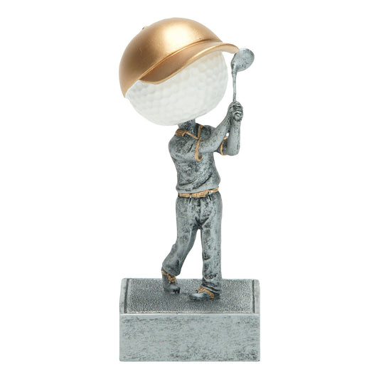 KIDS BOBBLEHEAD -GOLF RESIN (52621GS)