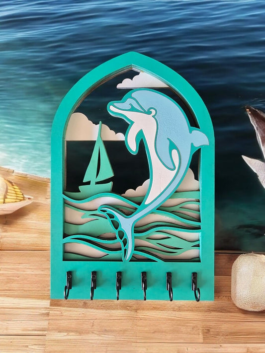 Arch Dolphin Key Holder