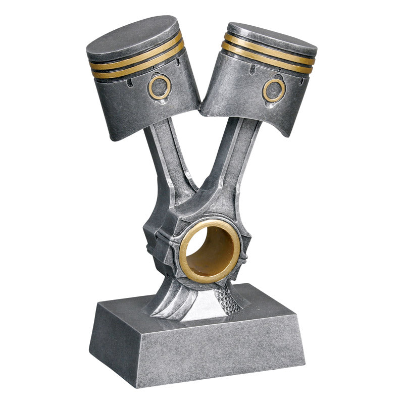 Double Piston Resin Trophy