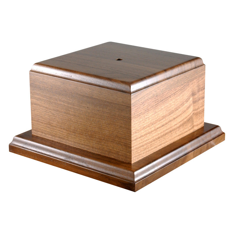 Black & White Soccer Ball on Choice of Box Base