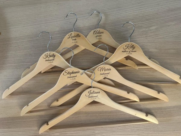 Personalized Wedding Hangers