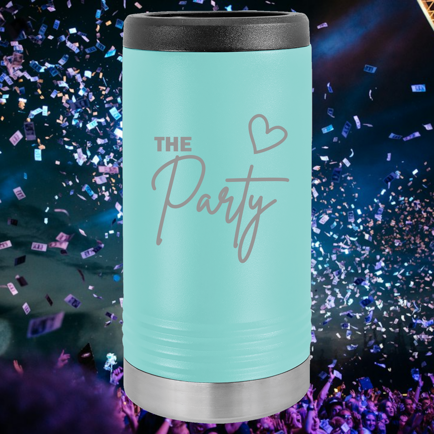 Bachelorette Party Crew Stainless Steel Slim Koozie